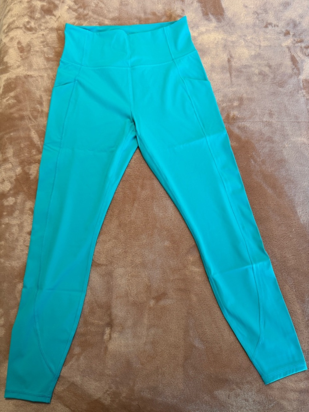 NWT Greyson Soleil High Rise Leggings, Lagoon, Size M